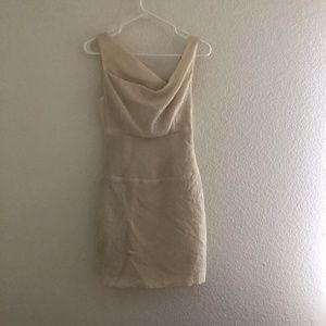 RACHEL Rachel Roy Cream Sheath Dress - Size XS